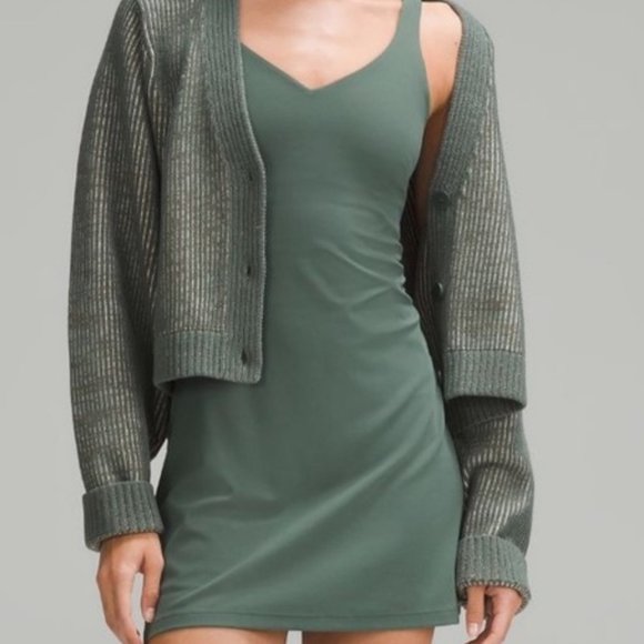 lululemon athletica Dresses & Skirts - Lululemon Align Dress Dark Forest NWT